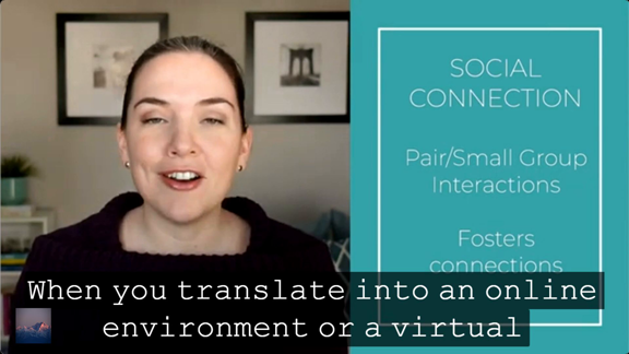 Building Social Connection Online